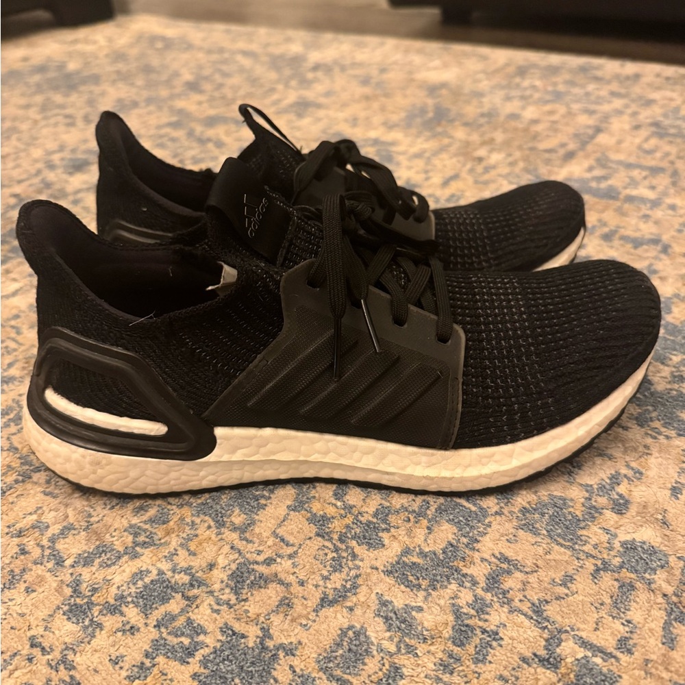 Black and White Adidas Ultraboost Women’s Size 10